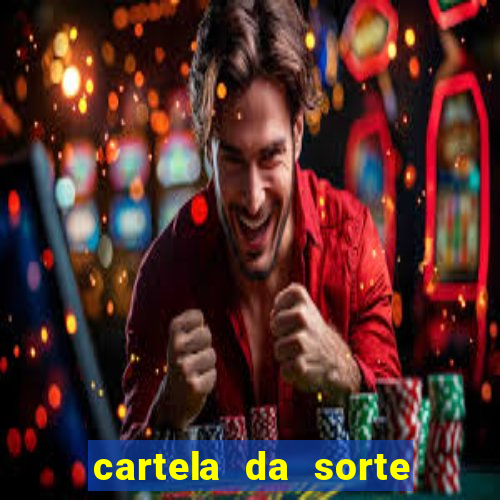 cartela da sorte time de futebol que mais saem